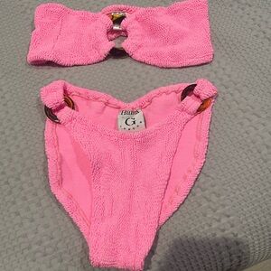 Hunza G Bikini Set - Gloria Bubblegum Pink